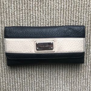 Nine West Two-Tone Faux Leather Wallet